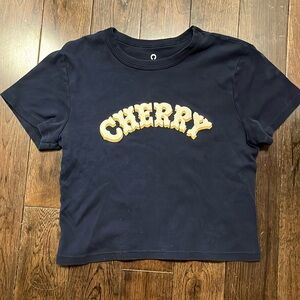 Cherry LA Baby Tee